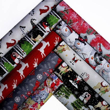 Elegant Christmas-Themed A4 Synthetic Leather - Premium 22*30cm Craftsmanship - Très Elite