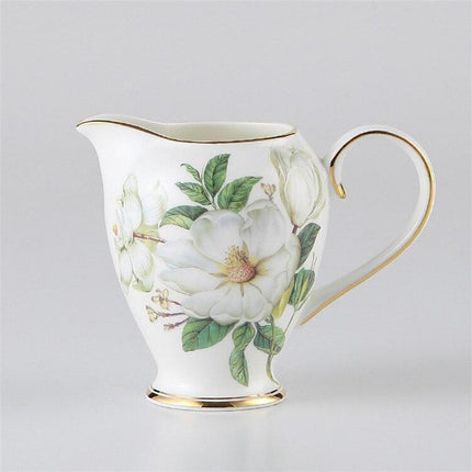 Elegant Chrysanthemum Bone China Tea Service Set - Très Elite