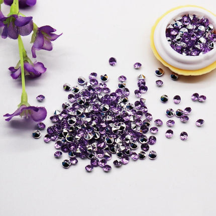 Elegant Clear Acrylic Diamond Scatter Set for Luxurious Event Decor - Très Elite