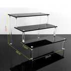 3tier 20x7.5cm black
