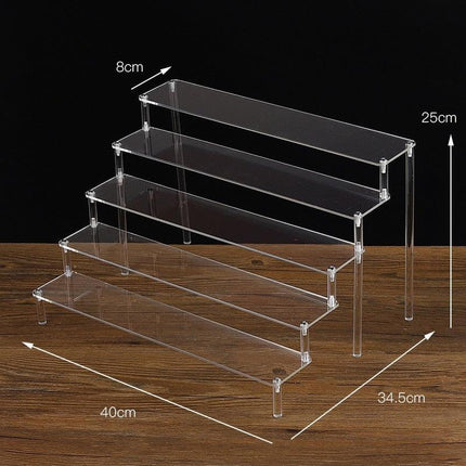 Elegant Clear Acrylic Display Stand for Premium Product Presentation