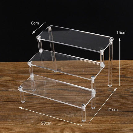 Elegant Clear Acrylic Display Stand for Premium Product Presentation