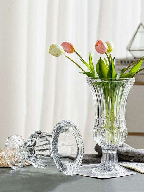 Elegant Crystal Glass Vase Collection for Opulent Home Décor