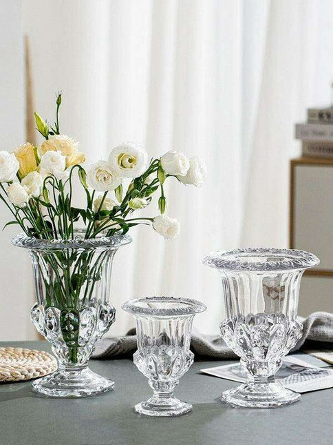 Elegant Crystal Glass Vase Collection for Opulent Home Décor