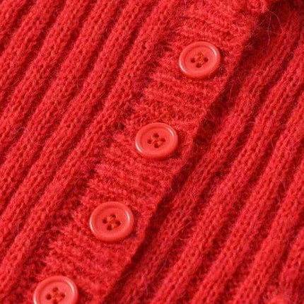 Elegant Curved Hem Knit Sweater for Women - Essential Winter Fashion Piece - Très Elite