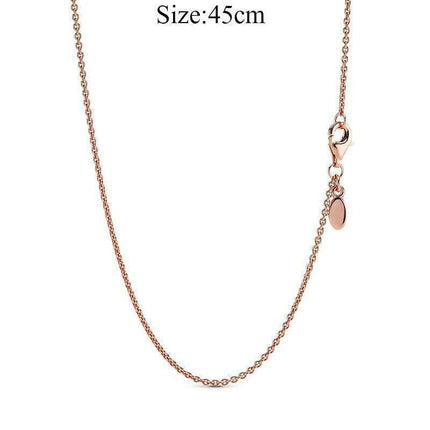 Elegant Customizable 925 Silver O Pendant Necklace for Women - Essential Minimalist Accessory - Très Elite