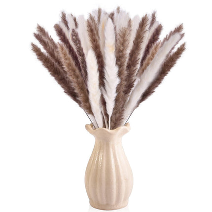 Elegant Dried Pampas Grass Arrangement: Add Rustic Beauty to Your Home Decor - Très Elite