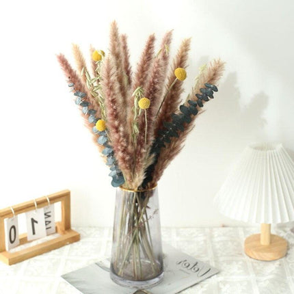 Elegant Dried Pampas Grass Bouquet - Timeless Natural Floral Arrangement for Home and Celebrations - Très Elite