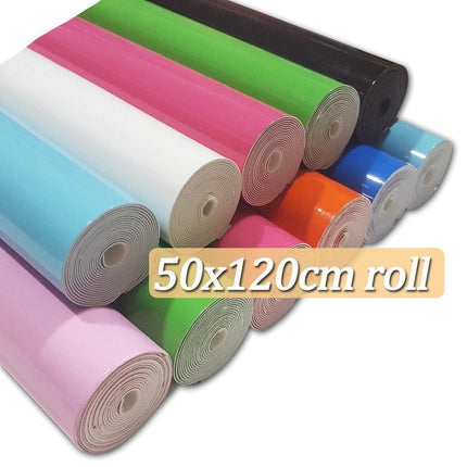Elegant Dual-Tone Faux Leather Crafting Roll