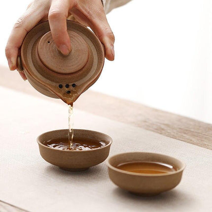 Elegant Explorer's Tea Set for the Discerning Traveler - Très Elite