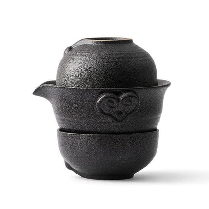 Elegant Explorer's Tea Set for the Discerning Traveler - Très Elite