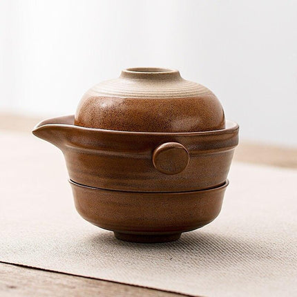 Elegant Explorer's Tea Set for the Discerning Traveler - Très Elite