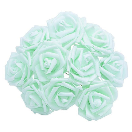 Elegant Faux Rose Bouquet Set - Choose from 10/20/30 Pieces