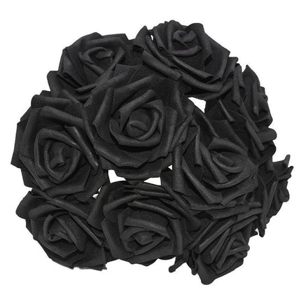 Elegant Faux Rose Bouquet Set - Choose from 10/20/30 Pieces