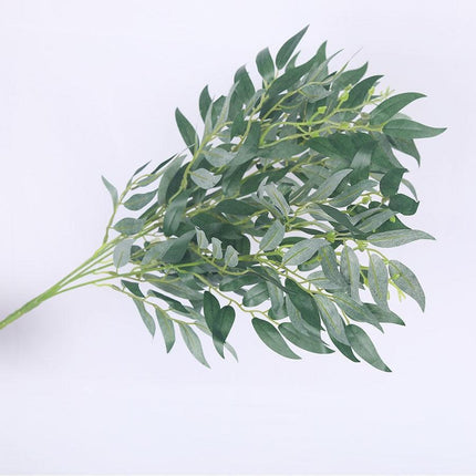 Elegant Faux Willow Branch Arrangement - Lush Green Home and Event Decor - Très Elite