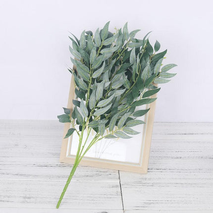 Elegant Faux Willow Branch Arrangement - Lush Green Home and Event Decor - Très Elite