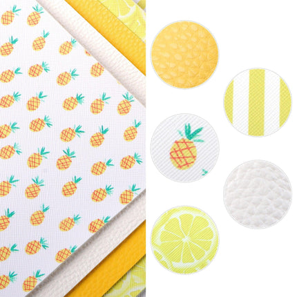 Elegant Fish Scale Dot Faux Leather Crafting Kit for Creative Projects - Très Elite
