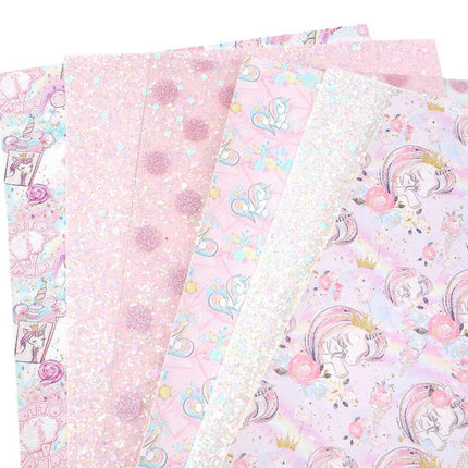 Elegant Fish Scale Dot Faux Leather Crafting Kit for Creative Projects - Très Elite