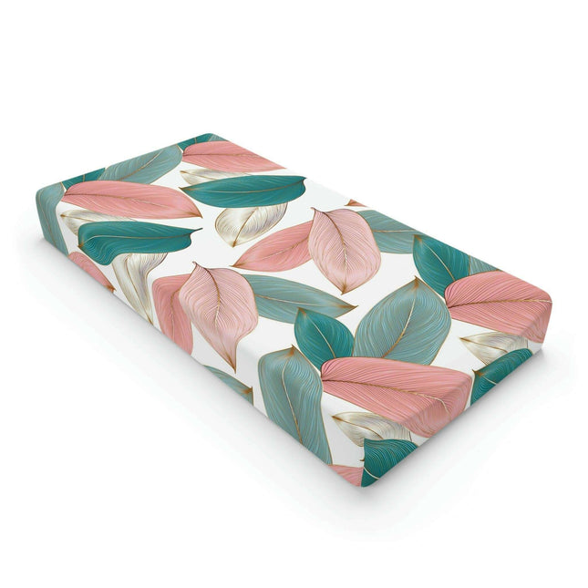 Elegant Floral Changing Pad Cover for Trendy Infant Rooms