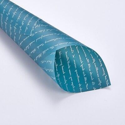 Elegant Floral Lettering Gift Wrap Set for Mother's Day: 20 Waterproof Sheets - Très Elite