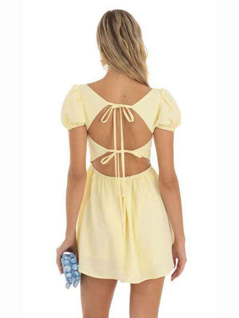 Elegant French Bohemian Sleeveless Suspender Dress - Trendy Women's Fashion