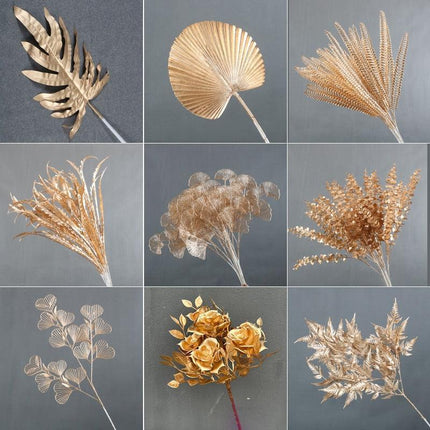 Elegant Golden Maple Leaf Home Decor Accent - Stunning Decorative Piece - Très Elite