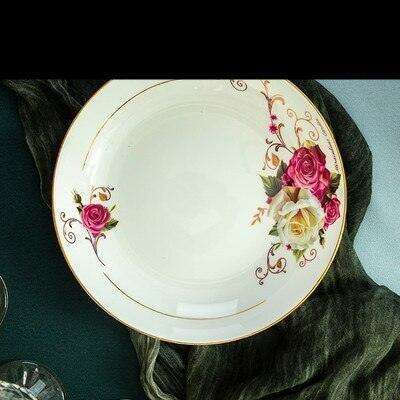 Elegant Guci Free Bone China Dining Collection with Stylish Ceramic Bowl - Très Elite