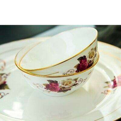 Elegant Guci Free Bone China Dining Collection with Stylish Ceramic Bowl - Très Elite