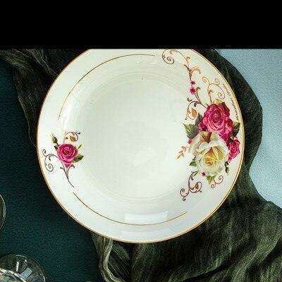 Elegant Guci Free Bone China Dining Collection with Stylish Ceramic Bowl - Très Elite