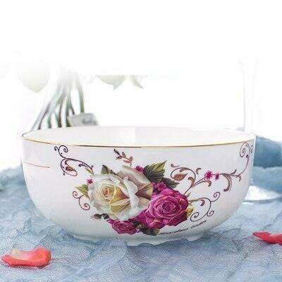 Elegant Guci Free Bone China Dining Collection with Stylish Ceramic Bowl - Très Elite