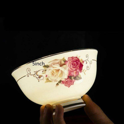 Elegant Guci Free Bone China Dining Collection with Stylish Ceramic Bowl - Très Elite