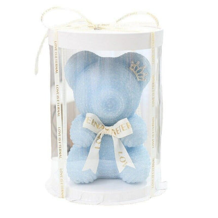 Elegant Handcrafted Crystal Bears - Exquisite 25cm Keepsakes for Memorable Moments..