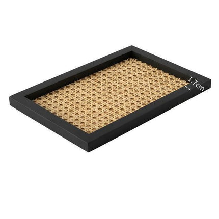 Elegant Handcrafted Rattan Serving Tray for Modern Home Styling - Très Elite