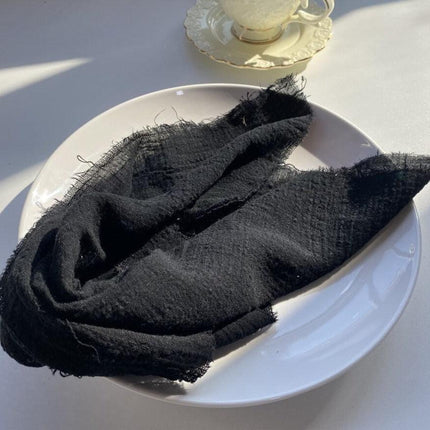 Elegant Holiday Linen Blend Napkins - 50 Pack for Festive Gatherings..