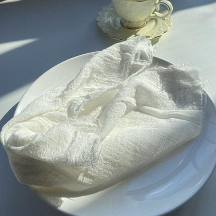 Elegant Holiday Linen Blend Napkins - 50 Pack for Festive Gatherings..