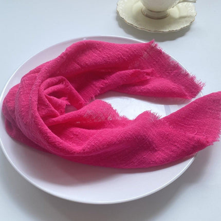 Elegant Holiday Linen Blend Napkins - 50 Pack for Festive Gatherings..