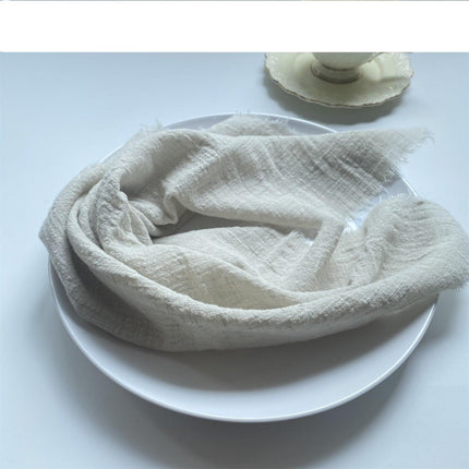 Elegant Holiday Linen Blend Napkins - 50 Pack for Festive Gatherings..