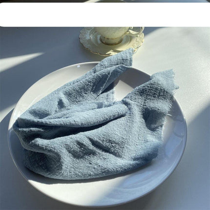 Elegant Holiday Linen Blend Napkins - 50 Pack for Festive Gatherings..