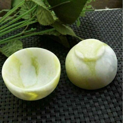 Elegant Jade Teacups Set for Authentic Gongfu Tea Ceremonies - Très Elite