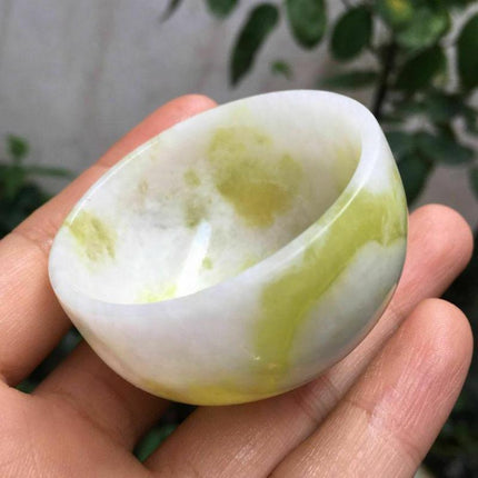 Elegant Jade Teacups Set for Authentic Gongfu Tea Ceremonies - Très Elite