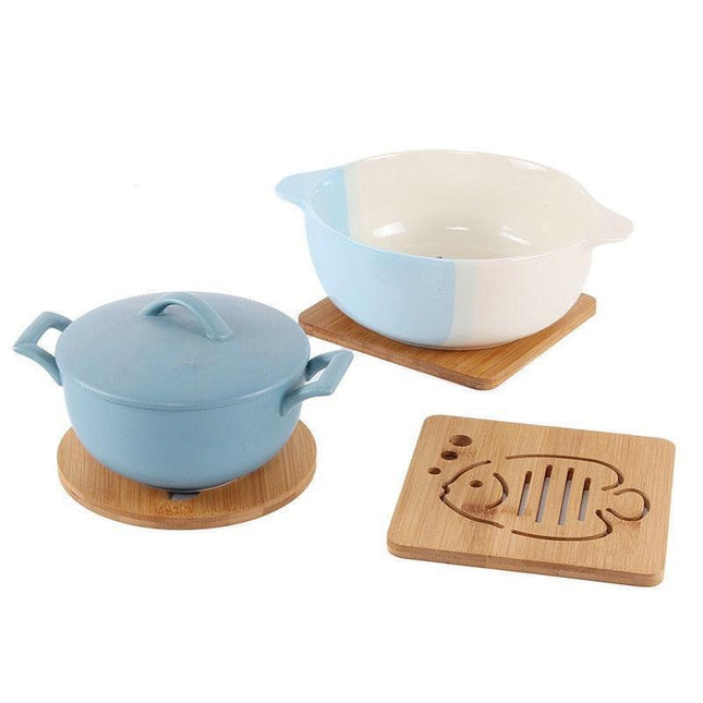 Elegant Japanese Bamboo Heat-Resistant Dining Table Mat