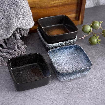 Elegant Japanese Ceramic Condiment Dish Set for Enhanced Dining Moments..