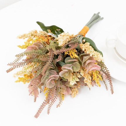 Elegant Lavender Foam Floral Arrangement for Luxurious Home Ambiance..