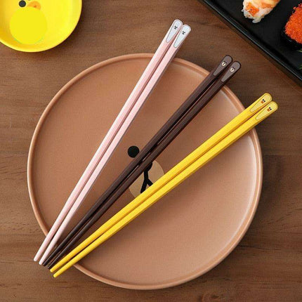 Elegant Line Friends Cartoon Chopsticks: Enhance Your Dining Experience with Style - Très Elite