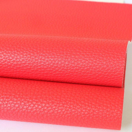 Elegant Litchi Pattern Vegan Leather Craft Sheet - A4 Size for Creative Projects - Très Elite