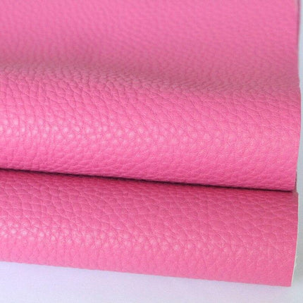 Elegant Litchi Pattern Vegan Leather Craft Sheet - A4 Size for Creative Projects - Très Elite