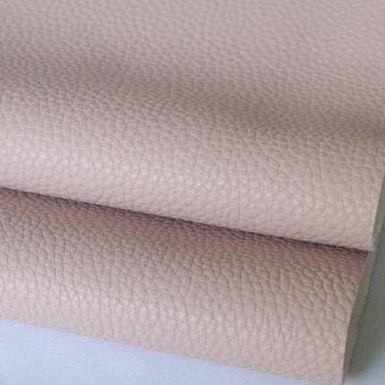 Elegant Litchi Pattern Vegan Leather Craft Sheet - A4 Size for Creative Projects - Très Elite