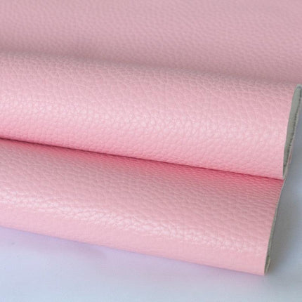 Elegant Litchi Pattern Vegan Leather Craft Sheet - A4 Size for Creative Projects - Très Elite