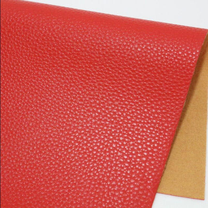 Elegant Litchi Pattern Vegan Leather Craft Sheet - A4 Size for Creative Projects - Très Elite