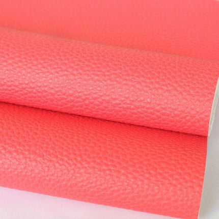 Elegant Litchi Pattern Vegan Leather Craft Sheet - A4 Size for Creative Projects - Très Elite